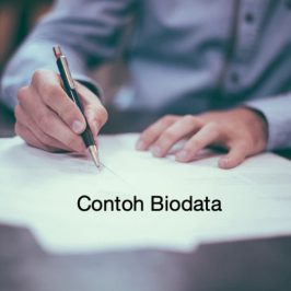 Contoh Biodata