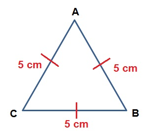 Luas dan keliling segitiga sama sisi